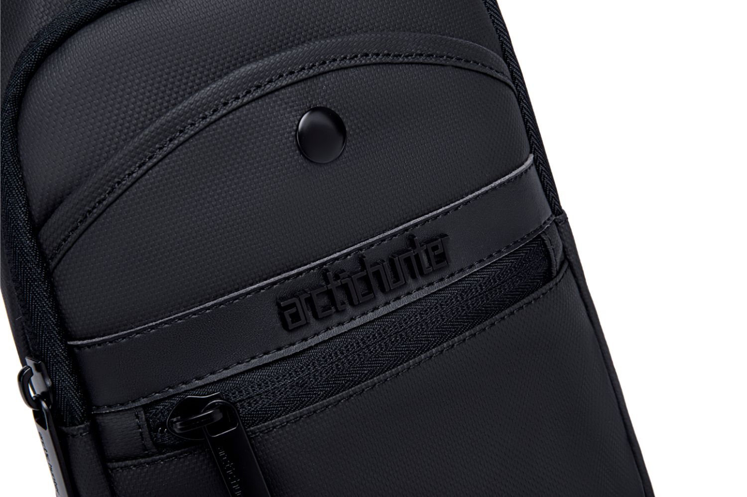 Arctic Hunter Solid Crossbody-Tasche in Schwarz – kompakt, ergonomisch & wasserabweisend
