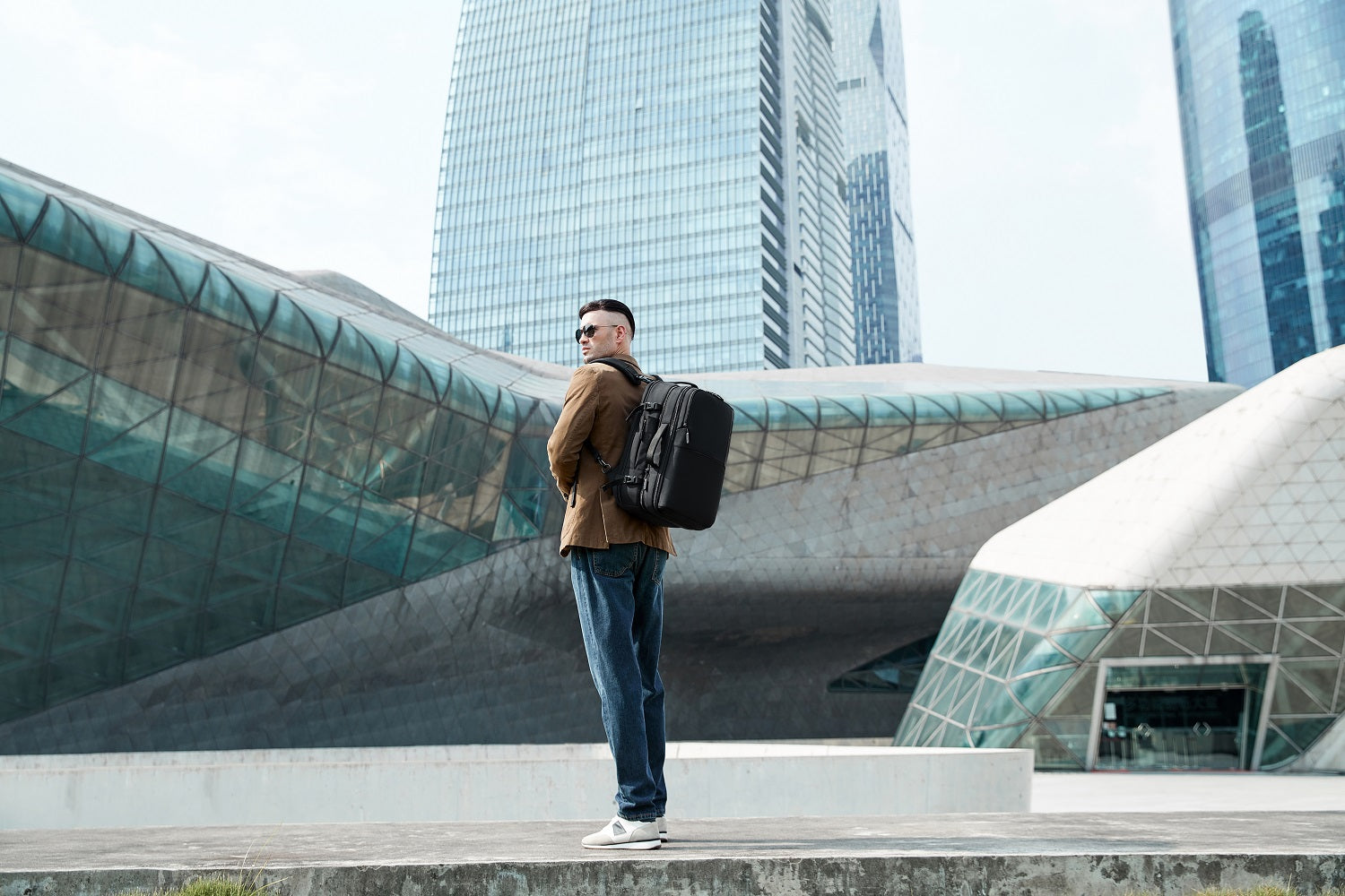 Stylischer Rucksack im urbanen Look – Dualpack 2-in-1 für City und Business