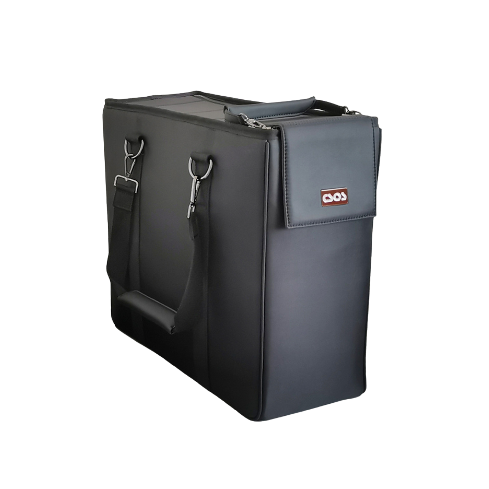 CSOS Fußraum-Tasche – kompakter Auto Organizer für den Fußraum, handgefertigt mit Tragegurt und robustem Polyester.