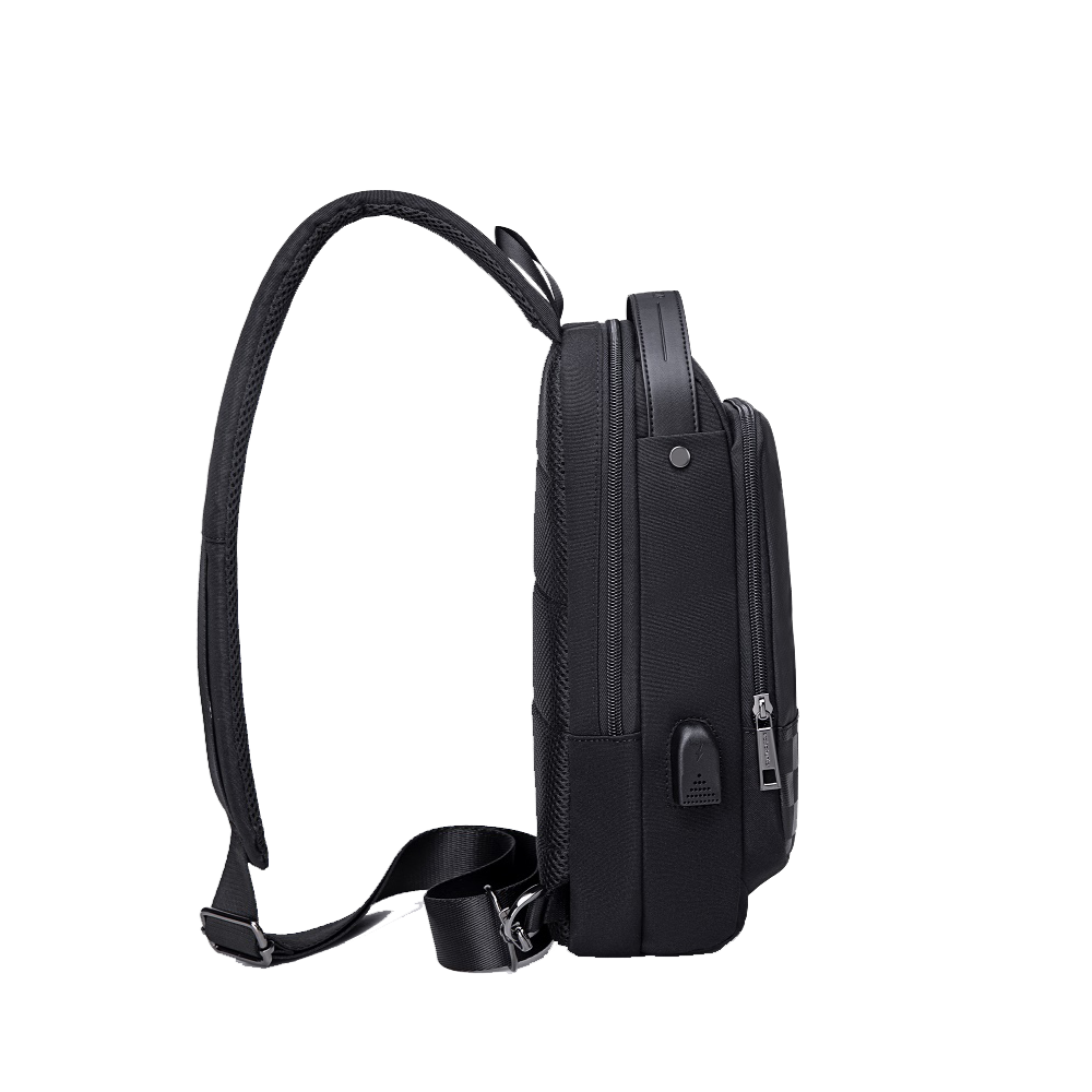 Crossbody Bag Clone von SC-Bag – Frontansicht in Schwarz