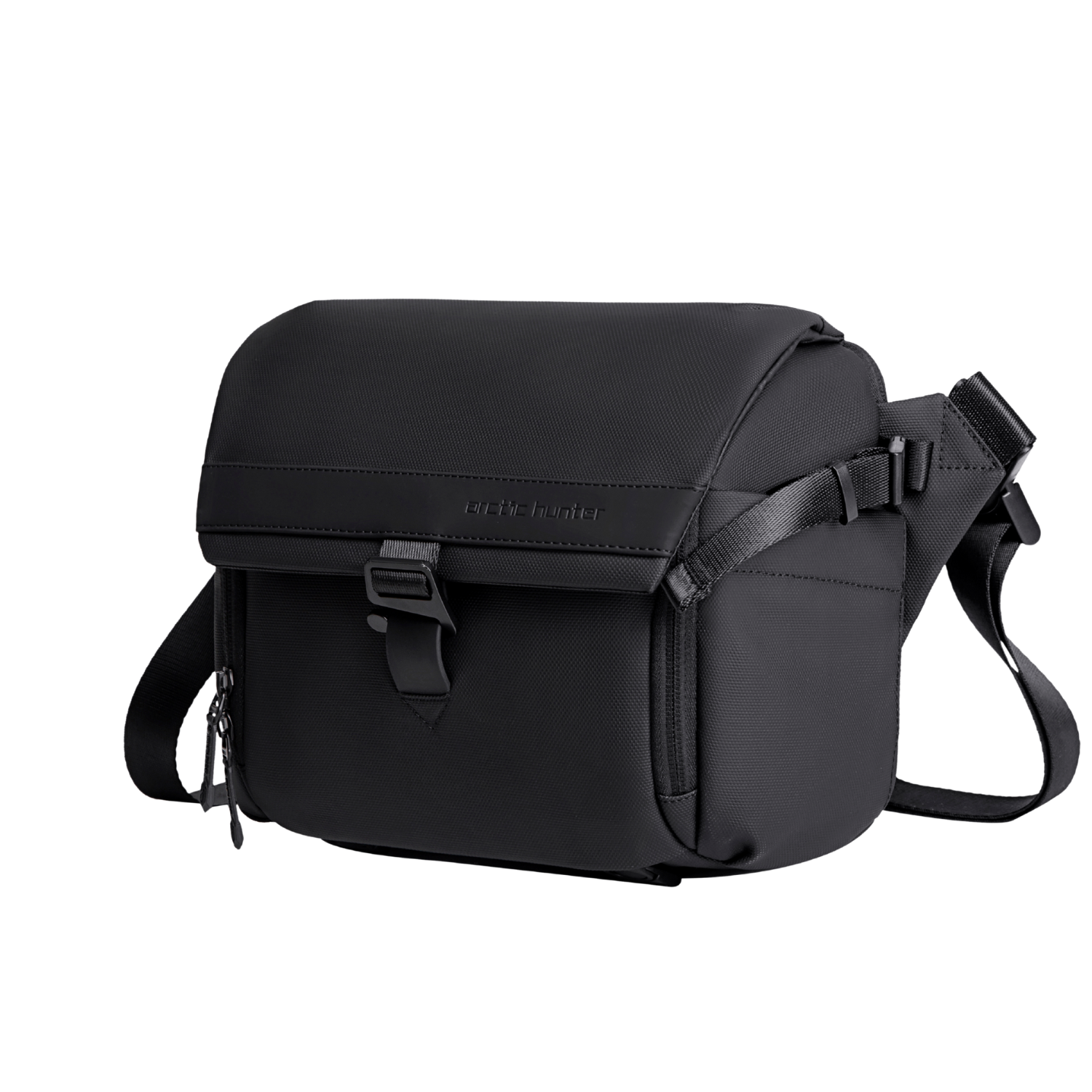 ArcticFlex Pro Kameratasche – elegante Vorderansicht, moderne Fototasche für Fotografen mit robustem Design