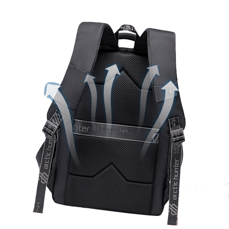 ClassicTech Rucksack Rückansicht – Arctic Hunter Business-Rucksack für Laptop & Reise