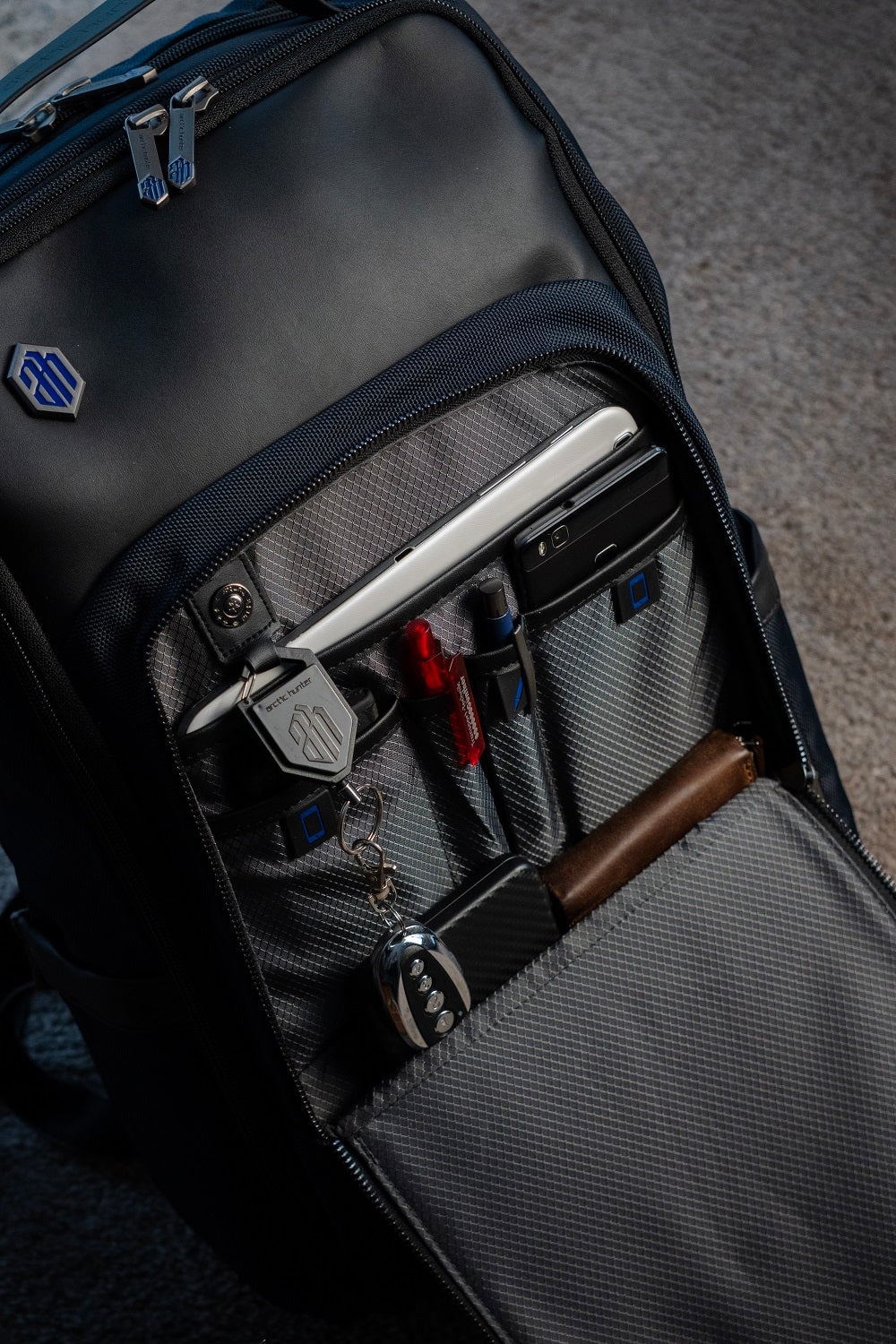 Travel Chic Laptoprucksack mit USB-Anschluss – Business & Alltag