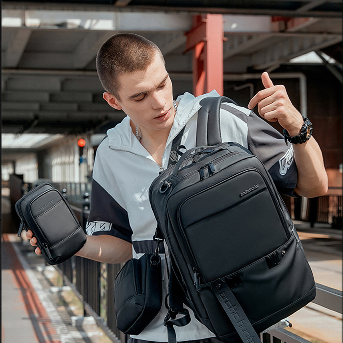 SC Bag Rucksack Schwarz Herren