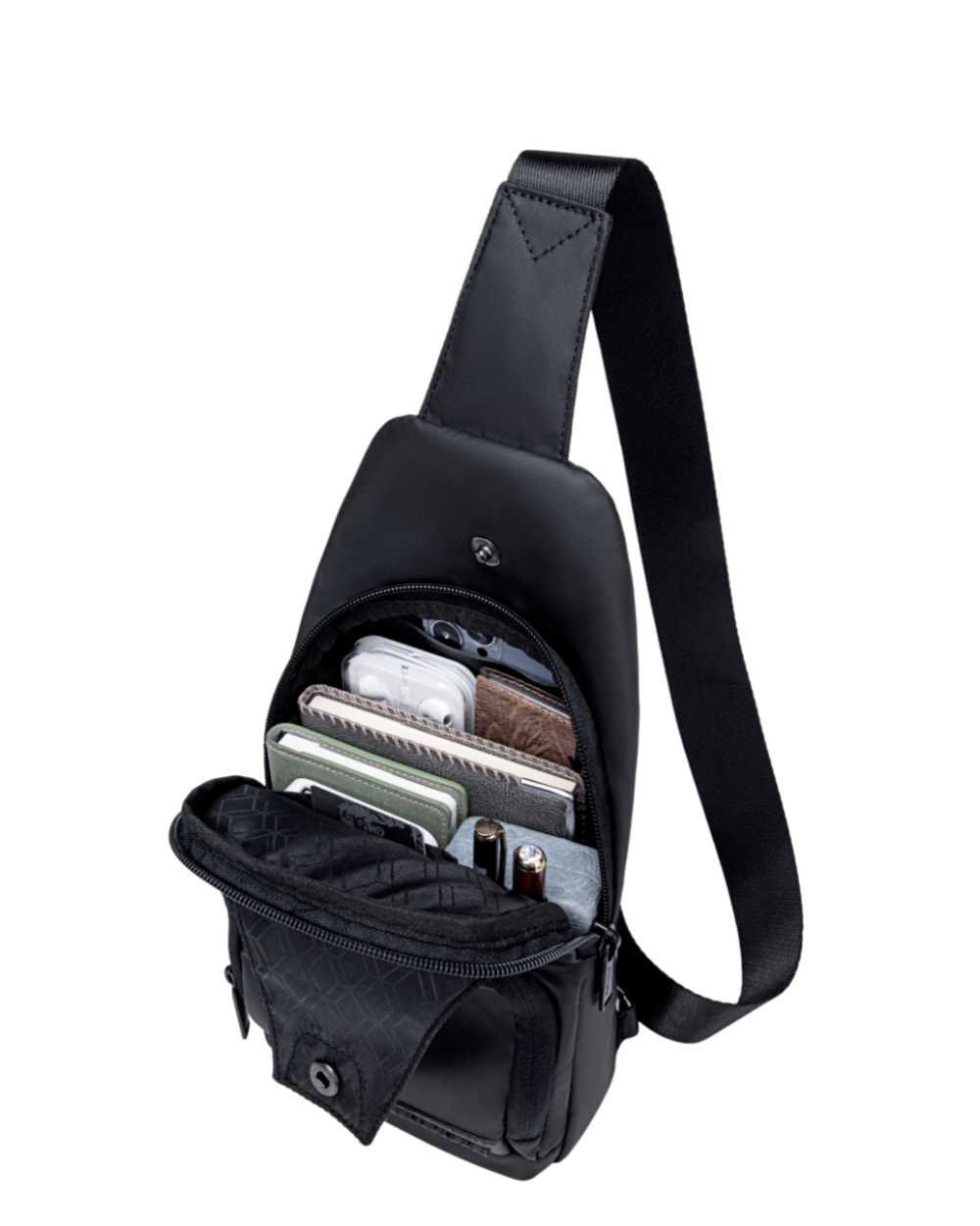 Geräumiges Hauptfach der Arctic Hunter Solid Pro – Platz für Essentials